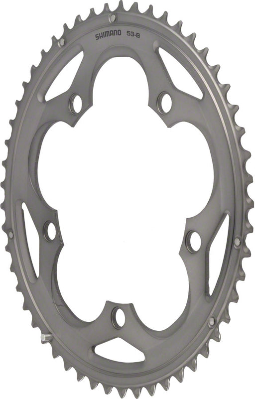 Shimano 105 5700 53t 130mm 10-Speed Chainring Silver