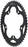 Shimano 105 5700 53t 130mm 10-Speed Chainring Black