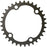 SRAM Force 2x12-Speed Inner Chainring - 33t, 107 BCD, 4-Bolt, Blast Black, For use with 46t Outer