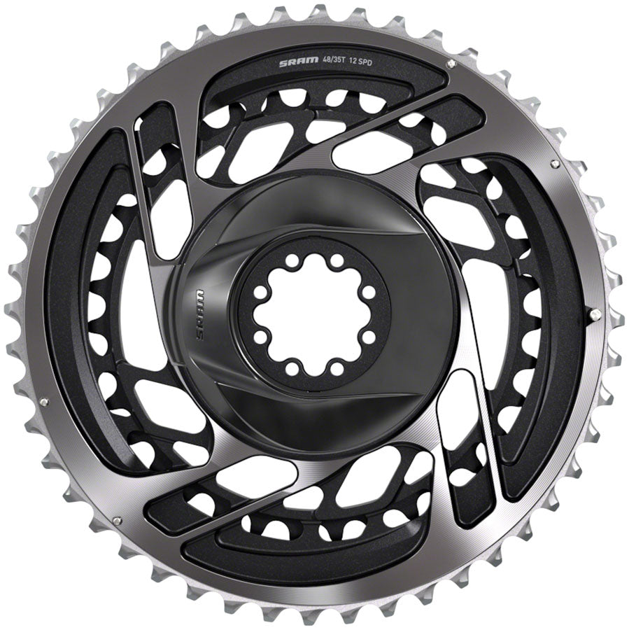 SRAM Red AXS Direct-Mount 46/33t 2x12 speed Chainring Set, Polar Gray