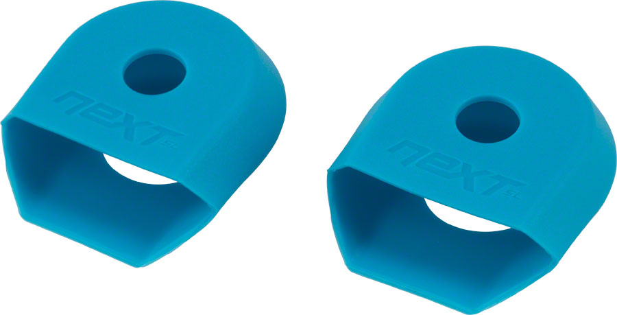 Race Face Crank Boots: For Next SL G4 Cranks, 2-Pack Blue