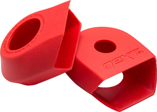 Race Face Crank Boots: For Next SL G4 Cranks, 2-Pack Red