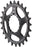 Race Face Narrow Wide Chainring: Direct Mount CINCH 24t Black