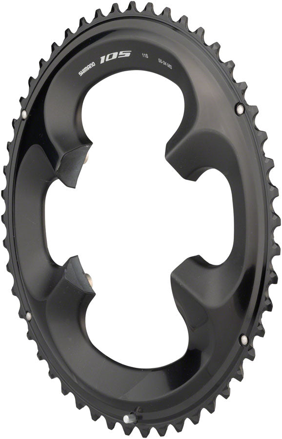 Shimano 105 FC-R7000 53t 4x110 bcd Asymmetric Chainring, Black