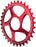 Race Face Narrow Wide Chainring: Direct Mount CINCH, 34t, Red