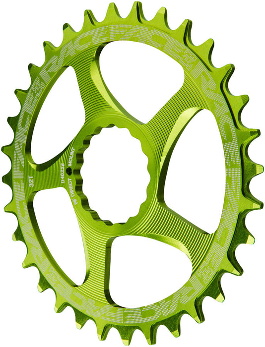 Race Face Narrow Wide Chainring: Direct Mount CINCH, 26t, Green