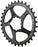 Race Face Narrow Wide Chainring: Direct Mount 3-Bolt Compatible, 36t, Black
