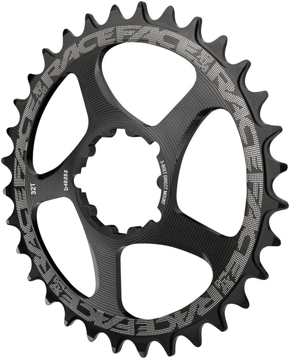 Race Face Narrow Wide Chainring: Direct Mount 3-Bolt Compatible, 36t, Black