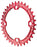 Race Face Narrow Wide Chainring: 104mm BCD, 36t, Red