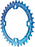 Race Face Narrow Wide Chainring: 104mm BCD, 38t, Blue