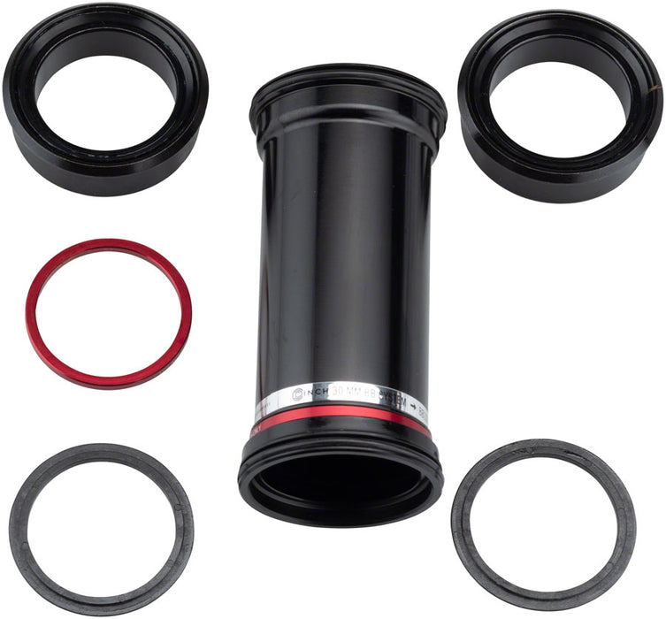 Race Face CINCH BB107 Bottom Bracket: 41mm ID x 107mm Shell x 30mm Spindle, Double Row Bearing, External Seal