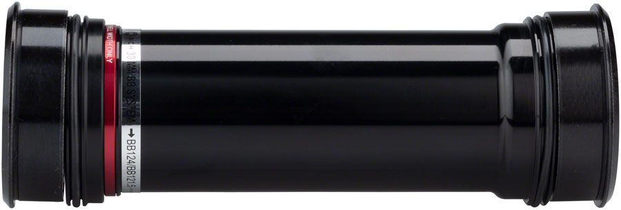 Race Face CINCH BB124 Bottom Bracket: 41mm ID x 124mm Shell x 30mm Spindle, Double Row Bearing, External Seal