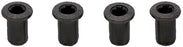 Race Face Chainring Bolt Pack Set of 4 12.5mm Bolts Black