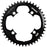 Full Speed Ahead Gossamer Pro MegaTooth Chainring - 40t, 110 FSA ABS BCD, 4-Bolt, Aluminum, For 1 x 11-Speed, Black