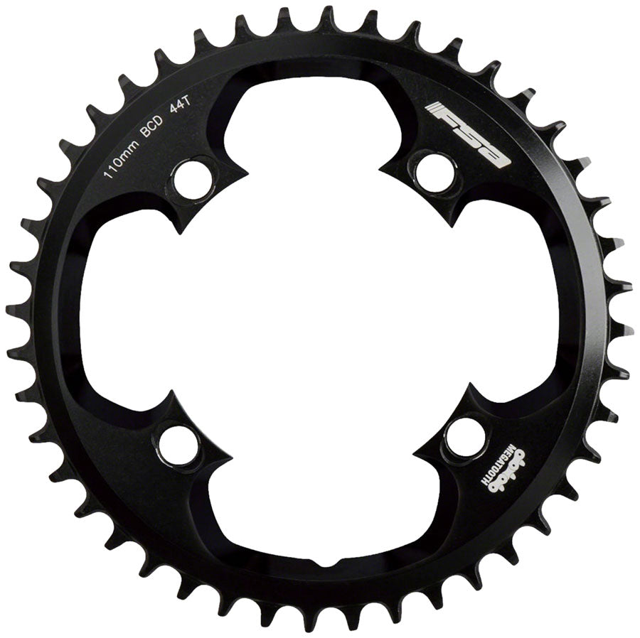 Full Speed Ahead Gossamer Pro MegaTooth Chainring - 38t, 110 FSA ABS BCD, 4-Bolt, Aluminum, For 1 x 11-Speed, Black