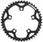 Full Speed Ahead Tempo Pro Road Chainring - 46t, 110mm BCD, 5-Bolt, Steel, 8/9/10/11-Speed, Black