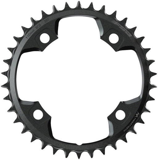 FSA (Full Speed Ahead) Gossamer Pro MegaTooth Chainring - 38t, 110 FSA ABS BCD, 4-Bolt, Aluminum, For 1 x 11-Speed, Black