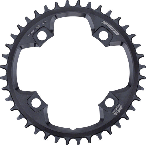 FSA (Full Speed Ahead) Gossamer Pro MegaTooth Chainring - 40t, 110 FSA ABS BCD, 4-Bolt, Aluminum, For 1 x 11-Speed, Black