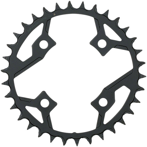 FSA (Full Speed Ahead) Gamma Pro Mega Tooth Chainring - 34t, 82 BCD, Steel, 1 x 11-Speed, Black