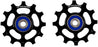 CeramicSpeed Pulley Wheels for Compatible with Shimano 11-Speed - 12 Tooth Narrow Wide, Alloy, Black