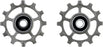 CeramicSpeed Pulley Wheels for SRAM AXS Road 12-Speed - 12 Tooth, Coated Races, Titanium, Raw