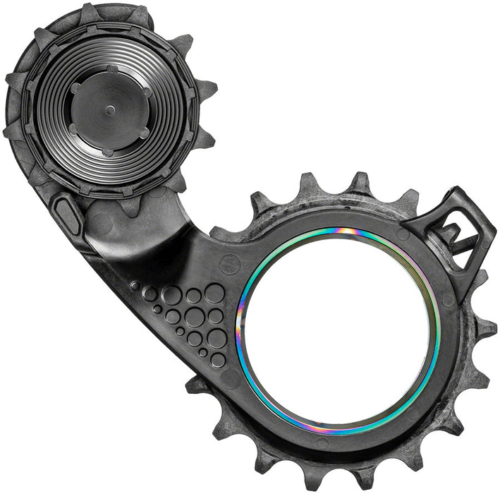 Absolute Black Carbon-Ceramic Hollow Cage - Rainbow (Compatible with Shimano 9100/8000)