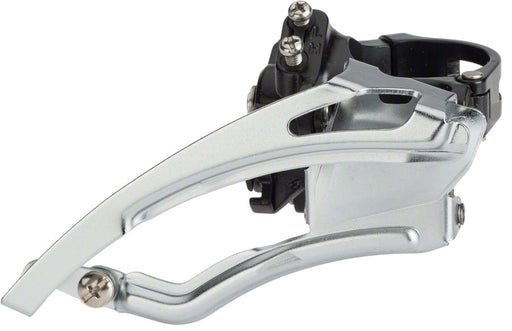 microSHIFT MarvoLT Front Derailleur 9-Speed Double, 42T Max, 31.8/34.9mm, High Clamp, Compatible with Shimano Compatible