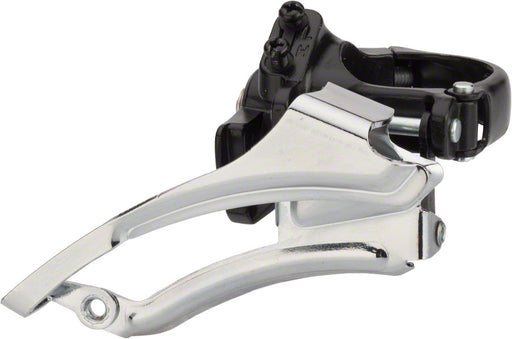 microSHIFT Mezzo Front Derailleur 7/8-Speed Triple, 42/34/24T, 31.8/34.9mm Band Clamp, Compatible with Shimano Compatible