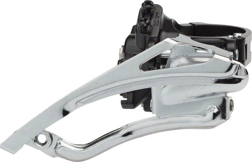 microSHIFT Mezzo Front Derailleur 8-Speed Triple, 42/32/22T, 31.8/34.9mm Band Clamp, Compatible with Shimano Compatible