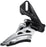 Shimano Deore FD-M4100-D Front Derailleur - 10-Speed, Double, Side Swing, Front Pull, Direct Mount, Silver/Black