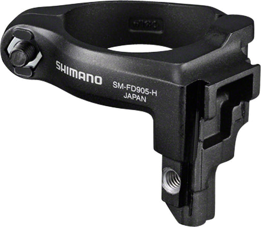 Shimano XTR Di2 SM-FD905-H Front Derailleur Adaptor High Clamp with Adaptors for 28.6mm and 31.8mm clamp sizes