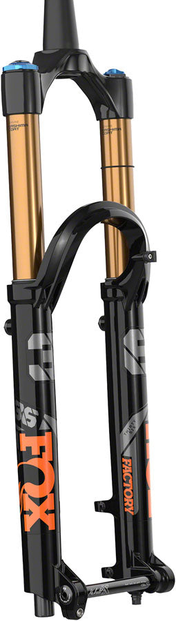 FOX 36 Factory Suspension Fork - 29", 160 mm, 15 x 110 mm, 44 mm Offset, Shiny Black, GRIP2, Kabolt-X