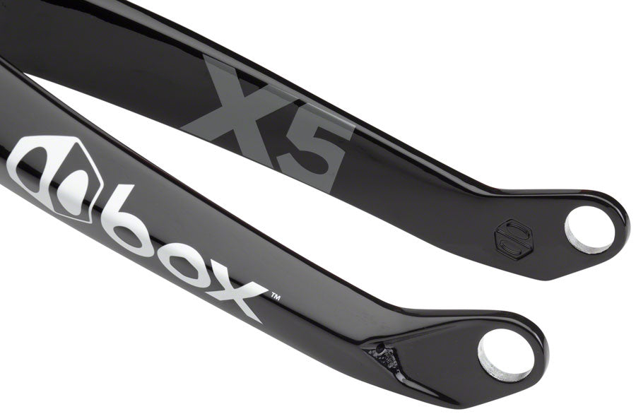 BOX One X5 Pro Carbon 20" Fork, (20mm) 1.5" to 1-1/8", Bla