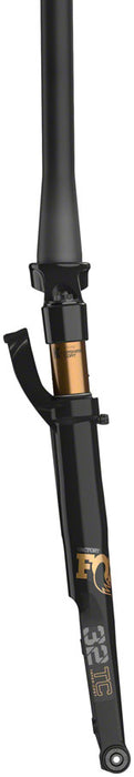 FOX 32 Taper-Cast Factory Suspension Fork - 700c, 40 mm, 12 x 100 mm, 45 mm Offset, Shiny Black, FIT4, 3-Position