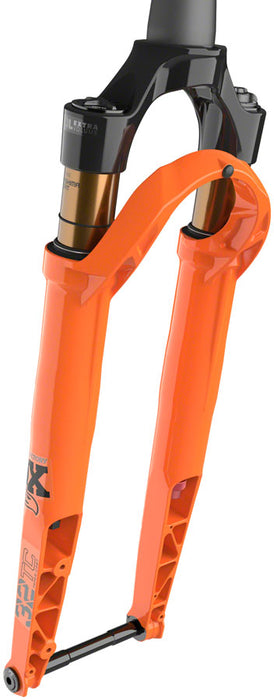 FOX 32 Taper-Cast Factory Suspension Fork - 700c, 40 mm, 12 x 100 mm, 45 mm Offset, Shiny Orange, FIT4, 3-Position
