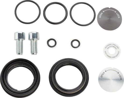 RockShox Fork Service Kit, Basic: Paragon Silver Coil A1