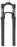 RockShox Recon Silver RL Suspension Fork - 27.5", 100 mm, 9 x 100 mm, 42 mm Offset, Black, D1