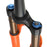 FOX 32 Step-Cast Factory Suspension Fork - 29", 100 mm, 15 x 110 mm, 51 mm Offset, Shiny Orange, FIT4, Push-Lock