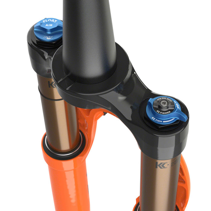 FOX 32 Step-Cast Factory Suspension Fork - 29", 100 mm, 15 x 110 mm, 51 mm Offset, Shiny Orange, FIT4, Push-Lock