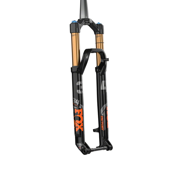 FOX 34 Step-Cast Factory Suspension Fork - 27.5", 120 mm, 15 x 110 mm, 44 mm Offset, Shiny Black, FIT4, 3-Position