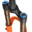 FOX 36 Factory Suspension Fork - 27.5", 160 mm, 15QR x 110 mm, 44 mm Offset, Shiny Orange, Grip 2