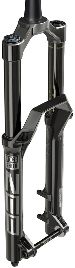 RockShox, ZEB Ultimate, Suspension Fork, 27.5'', DebonAir, 170mm, 1-1/8''-1.5'', 15x110mm TA, Rake: 38mm, Black