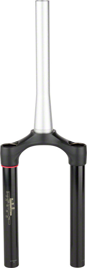 RockShox CSU, Reba Solo Air, 27.5" Boost, Tapered Aluminum Steerer, Diffusion Black, A7 120mm