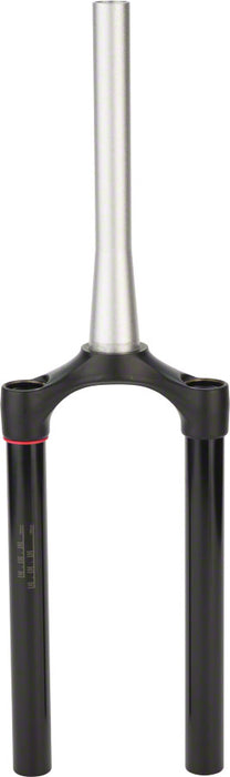 RockShox CSU, Reba Solo Air, 27.5" Boost, Tapered Aluminum Steerer, Diffusion Black, A7 130-150mm