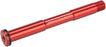 Wolf Tooth Front Thru Axle - FOX, 15 x 100mm, Red