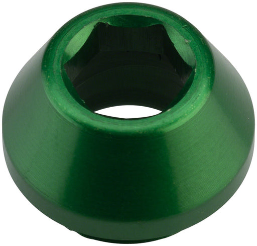 Wolf Tooth 12mm Rear Thru Axle Axle Cap Green