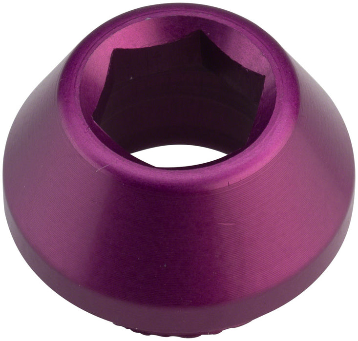 Wolf Tooth 12mm Rear Thru Axle Axle Cap Purple