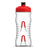 Fabric Cageless Water Bottle Clear/Red 22 oz FP4016U0522