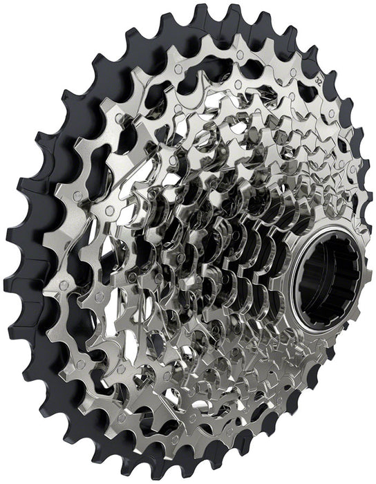 SRAM Force AXS XG-1270 Cassette - 12-Speed, 10-36t, Silver, For XDR Driver Body, D1