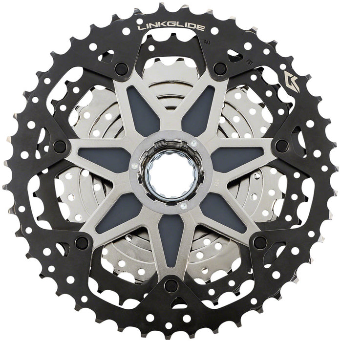 Shimano CS-LG600-10 Cassette - 10-Speed, 11-43t, Silver/Black